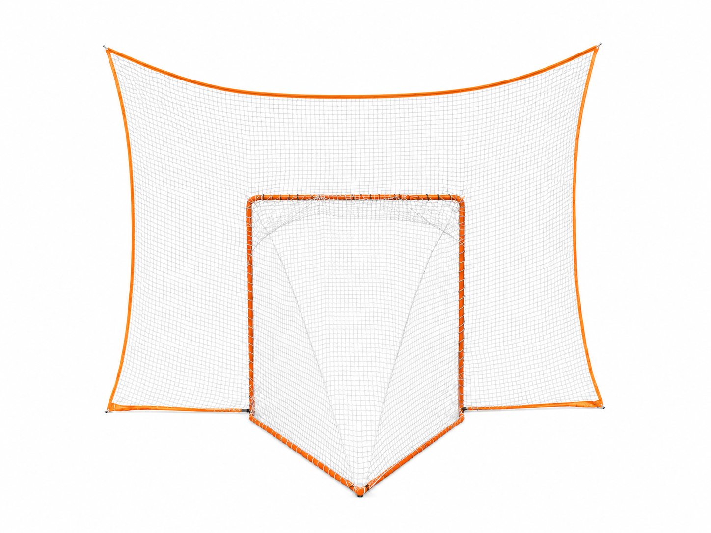lacrosse goal net back view