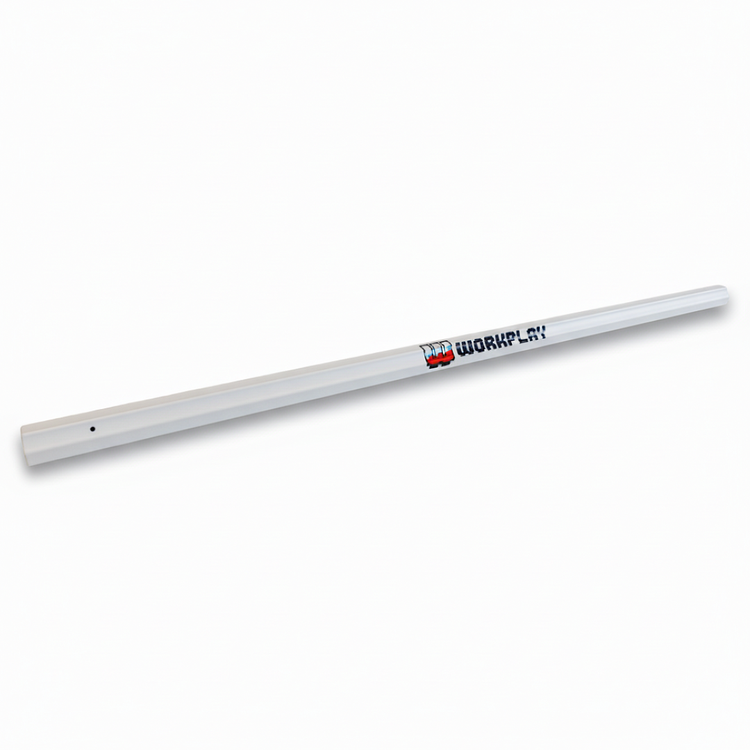 Workplay lacrosse shaft angled view on white background