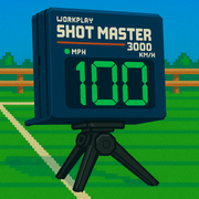 workplay shot master 3000 pixel art on lacrosse field 