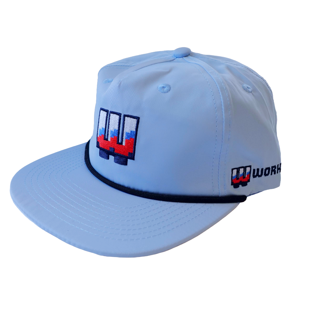 Workplay Work Hat in light blue